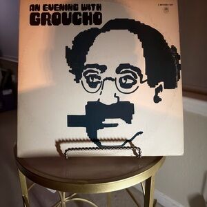 Groucho Marx “An Evening with Groucho Marx” 2-LP (1972 A&M) Comedy Gatefold